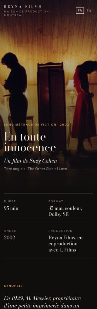 Piste A, fiche film